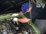 05-18-08 Toyota (26) Brad checking fluid levels